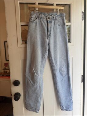 Vintage Levi's High-Rise Light Blue Women's Jeans